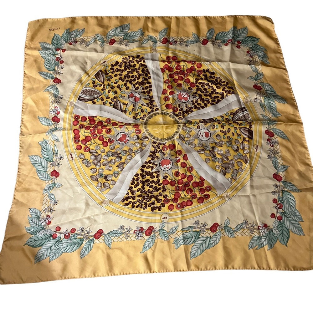 Lanvin silk scarf  100% silk, 87x87cm